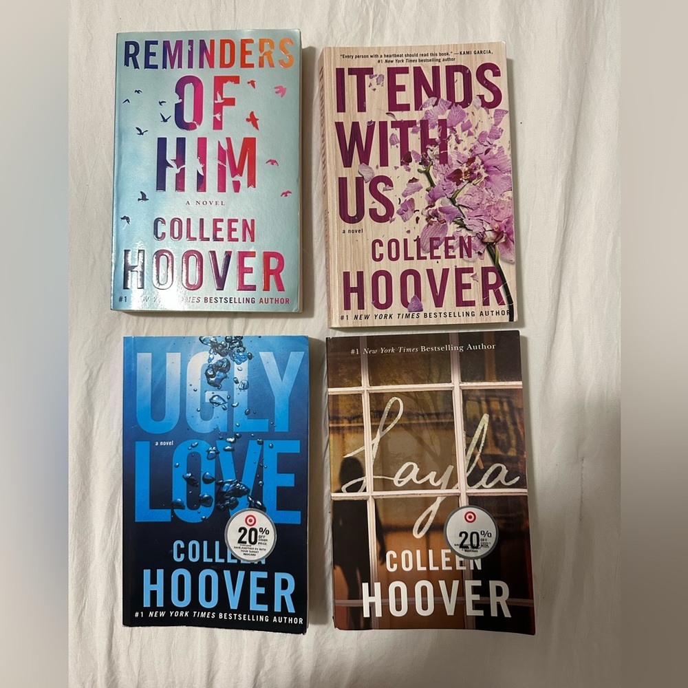 Colleen hoover books!!!
